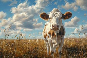 Peinture de vache | Peinture de vache joyeuse | Peinture de vache