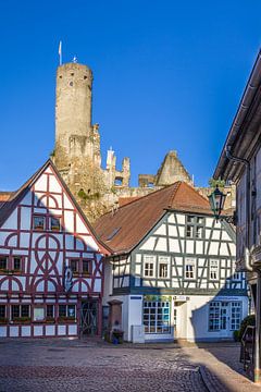 Altstadt und Burg Eppstein im Taunus by Christian Müringer