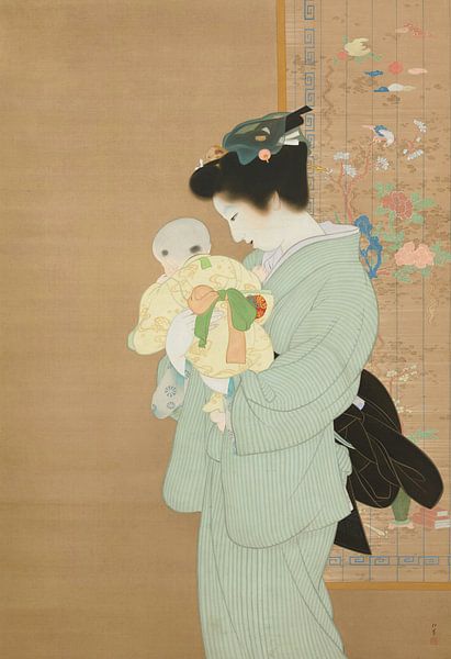 Moeder en kind, Uemura Shōen van Meesterlijcke Meesters