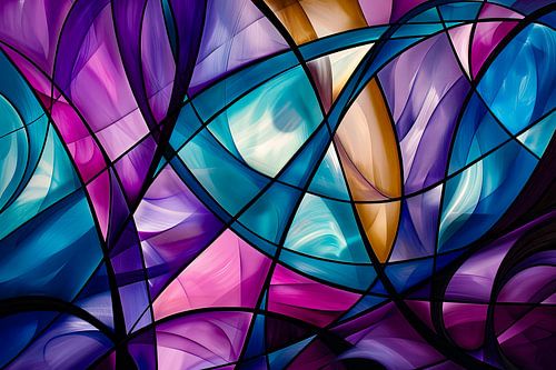 Digitaal abstract beeld