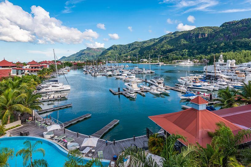 Marina de luxe aux Seychelles par Nancy Pauwels Photo