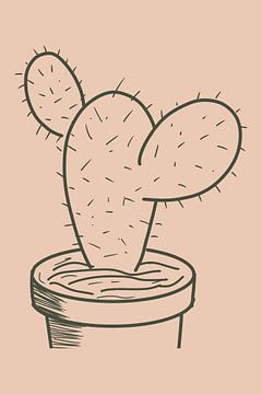 Illustratie Cactus Steken Plant van ComfortQ