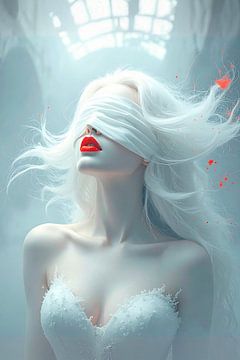 Red lips... by Ans Bastiaanssen