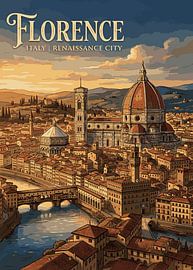 Florence Italy Renaissance City Poster