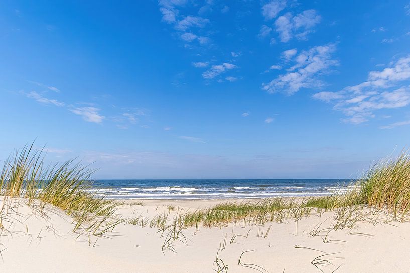 Beach Texel near De Koog by Leon Lubse
