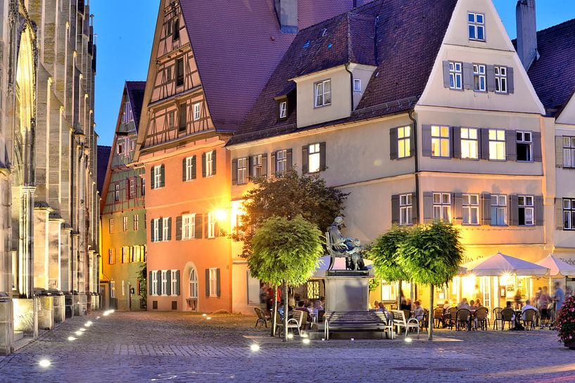 Dinkelsbühl, historischer Stadtkern, Stadtzentrum von Nick Wendt