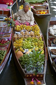 Floating market Thailand by Karel Ham