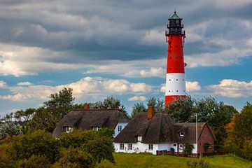 De vuurtoren van Pellworm van Roland Brack