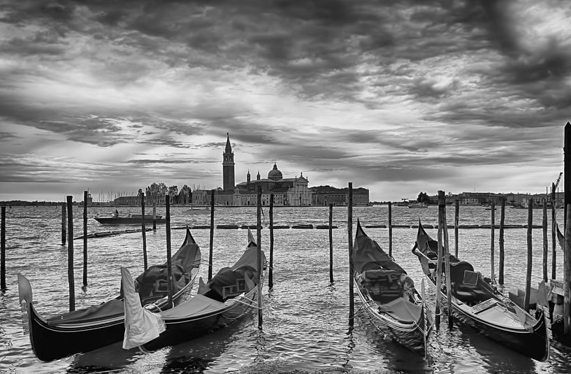 Venedig in schwarz und weiß. von Hille Bouma