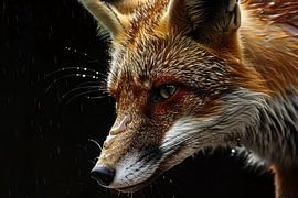 Vossenblik in de Regen van Art & Soul Creations