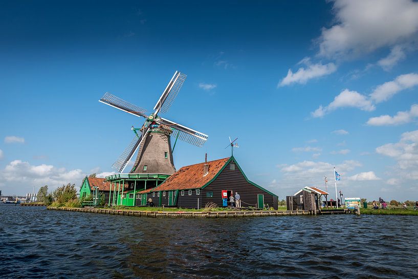 Mill on the Zaanse Schans by Okko Meijer