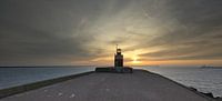 Nordpier bei Sonnenuntergang