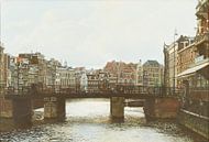 Schilderij: Amsterdam, Rokin van Igor Shterenberg thumbnail