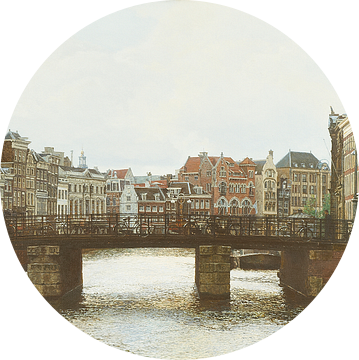 Schilderij: Amsterdam, Rokin