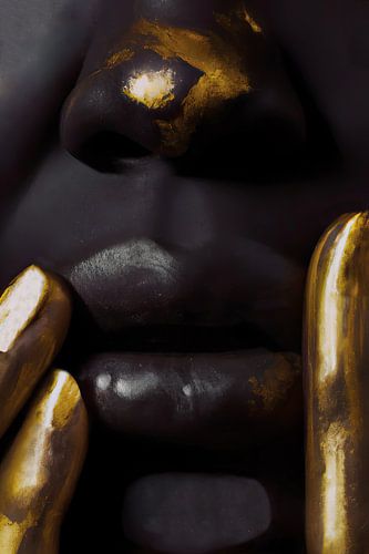 Golden fingers by Walljar