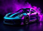 Porsche 911 GT3 RS Neon 3 by MIROKKU thumbnail