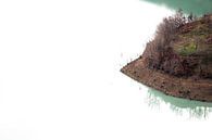 Mountainside in lake by Werner Lerooy thumbnail
