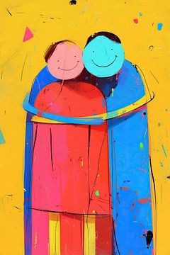 Happy Together! van ARTEO Schilderijen