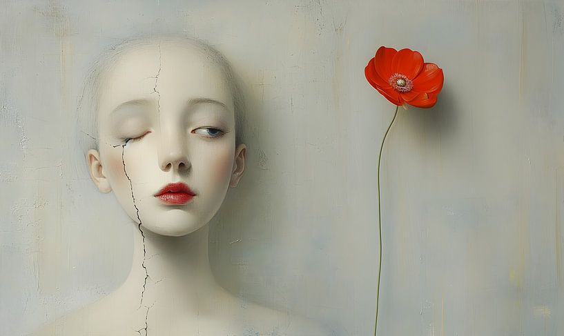The poppy still life by Heike Hultsch
