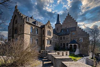Ein Blick auf Schloss Mansfeld in Sachsen-Anhalt