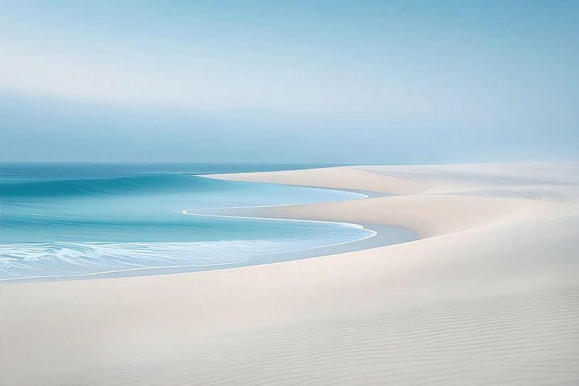 Strand und Meer highkey-17 von Rautenberg Digital Art Maritim
