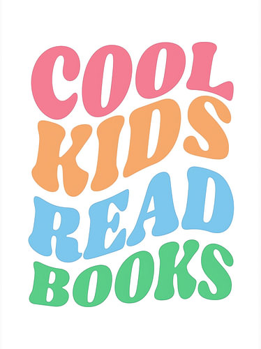 Les enfants cool lisent des livres
