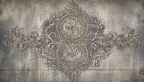 Landelijk Stoer Ornament op Verweerd Beton