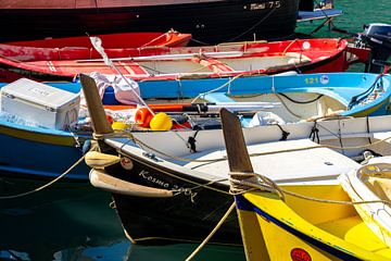 Gekleurde bootjes van Jeffrey van Roon