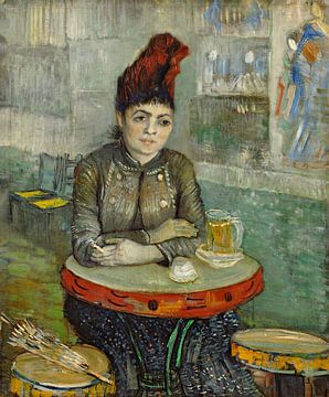 Vincent van Gogh. Agostina Segatori Sitting in het Café du Tambourin