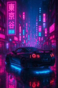 Tokio Nacht GT-R Neon Rit