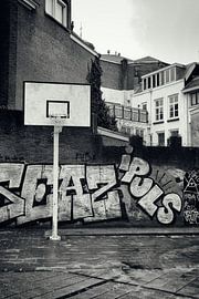 BAsketball im Zentrum von Utrecht von André Blom Fotografie Utrecht
