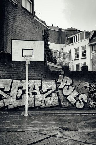 BAsketball dans le centre d'Utrecht