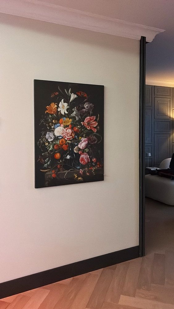 Stillleben mit Blumen in einer Vase von Jan Davidsz 