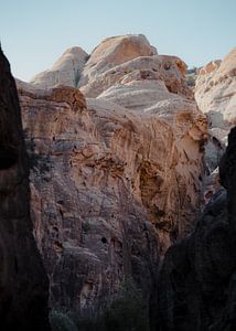 Historische Felsen von Petra Jordanien III von fromkevin