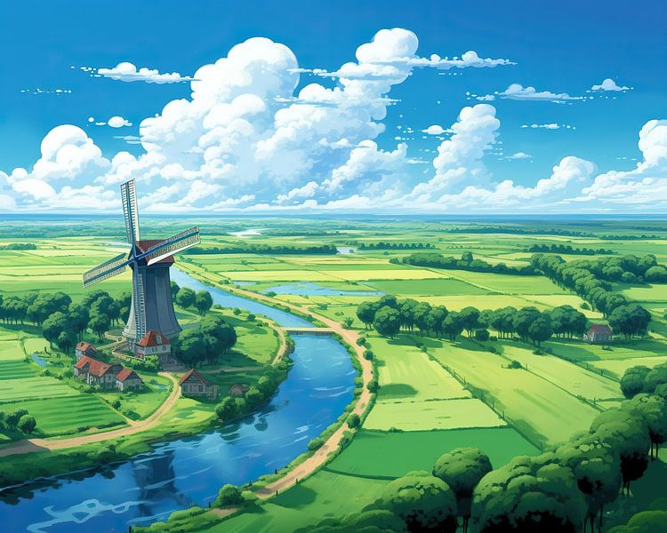 Landscape Painting by Wonderful Art