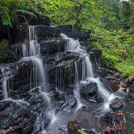 Schottland "The Birks Of Aberfeldy" Wasserfälle von martin slagveld
