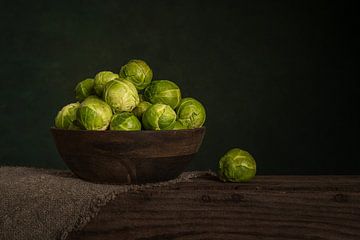 Stilleven met spruiten van Elles Rijsdijk