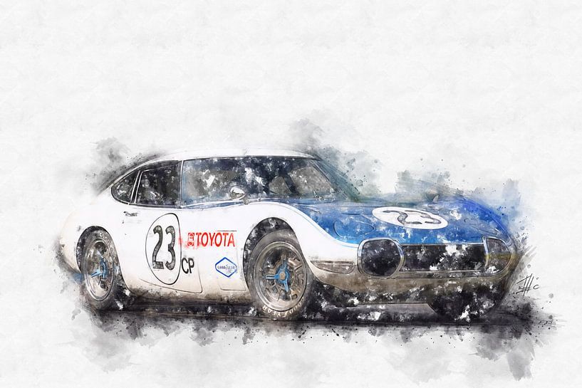 Shelby Toyota 2000GT by Theodor Decker