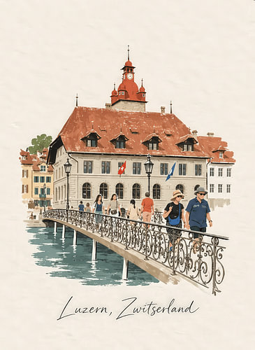 Lucerne Town Hall, Switzerland
