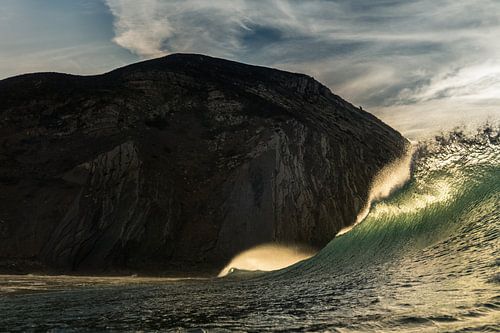 Bunte Ocean Wave Kamm-Form. von massimo pardini