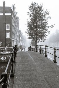 Mist in Amsterdam sur Wesley Flaman