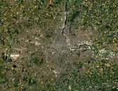 Image satellite de London City, Royaume-Uni par Wigger Tims Aperçu