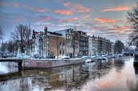 Winter Prinsengracht par Dennis van de Water Aperçu