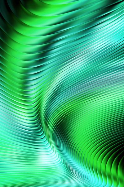 Abstrakter Fluss II von ARTenyo👁⃤-