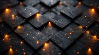 Luxury picture gold black