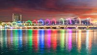 Pontjesbrug in Willemstad van Mark Bolijn thumbnail