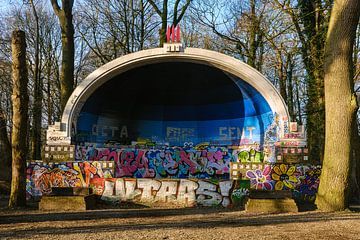 Muziekkoepel Sterrebos Groningen van Evert Jan Luchies