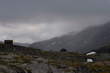 einsame  Berggegend in Schweden von Nick Wendt