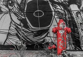 Roter Hydrant