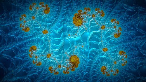 Freie Fraktale: #000329 van Don Philippo